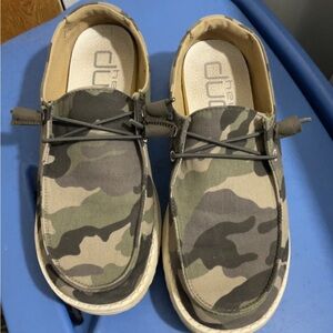 Hey Dude Camo Slip-On Shoes